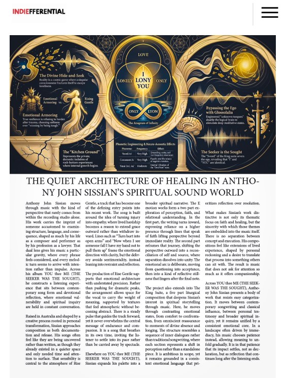 Indiefferential — The Quiet Architecture of Healing